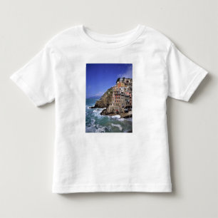 Europa, Italien, Riomaggiore. Riomaggiore ist geba Kleinkind T-shirt