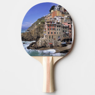 Europa, Italien, Riomaggiore. Riomaggiore ist geba Tischtennis Schläger
