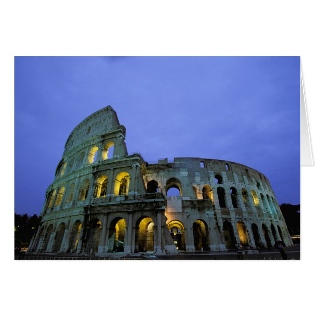 Europa, Italien, Rom. Blick auf den Abend (Vorderseite (Horizontal))