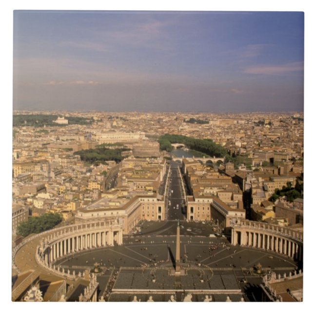 Europa, Italien, Rom, Der Vatikan. Aussicht von St Fliese (Vorderseite)