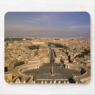 Europa, Italien, Rom, Der Vatikan. Blick von St. Mousepad