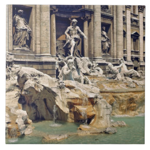 Europa, Italien, Rom. Münzen liegen auf dem Grund  Fliese