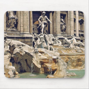 Europa, Italien, Rom. Münzen liegen auf dem Grund Mousepad