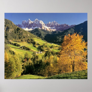 Europa, Italien, Santa Magdalena. Die winzige Poster