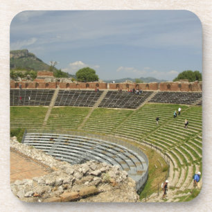 Europa, Italien, Sizilien, Taormina. 2. Jahrhunder Untersetzer