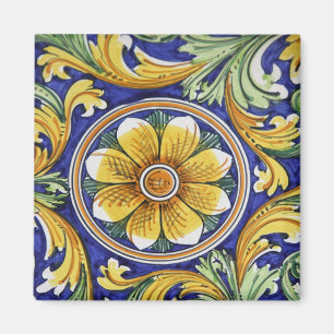 Europa, Italien, Sizilien, Taormina. Traditionell Magnet