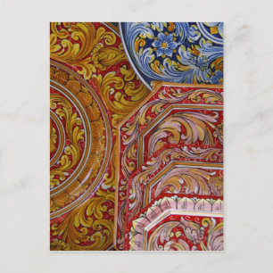 Europa, Italien, Sizilien, Taormina. Traditionell Postkarte