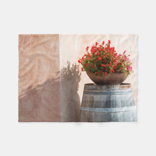 Europa, Italien, Toskana. Blume Fleecedecke (Vorderseite (Horizontal))