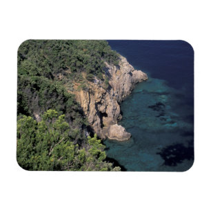 Europa, Italien, Toskana. Felsenküste Kala Magnet
