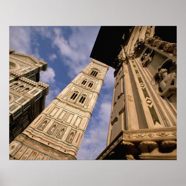 Europa, Italien, Toskana, Florenz Piazza del 3 Poster (Vorne)