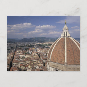 Europa, Italien, Toskana, Florenz Piazza del Postkarte