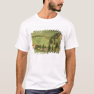 Europa, Italien, Toskana, Monticchiello. Curvy T-Shirt