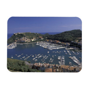 Europa, Italien, Toskana, Porto Ercole, Ansicht vo Magnet