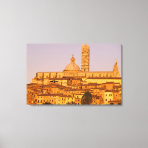 Europa, Italien, Toskana, Siena. 13. Jahrhundert 2 Leinwanddruck
