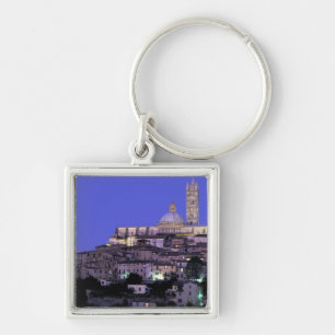 Europa, Italien, Toskana, Siena. 13. Jh. Dom und Schlüsselanhänger