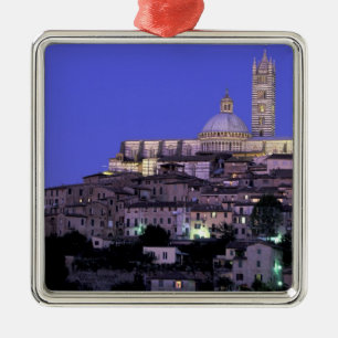 Europa, Italien, Toskana, Siena. 13. Jh. Dom und Silbernes Ornament