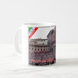 Europa - Italien - Toskana - Siena - Il Palio - Kaffeetasse