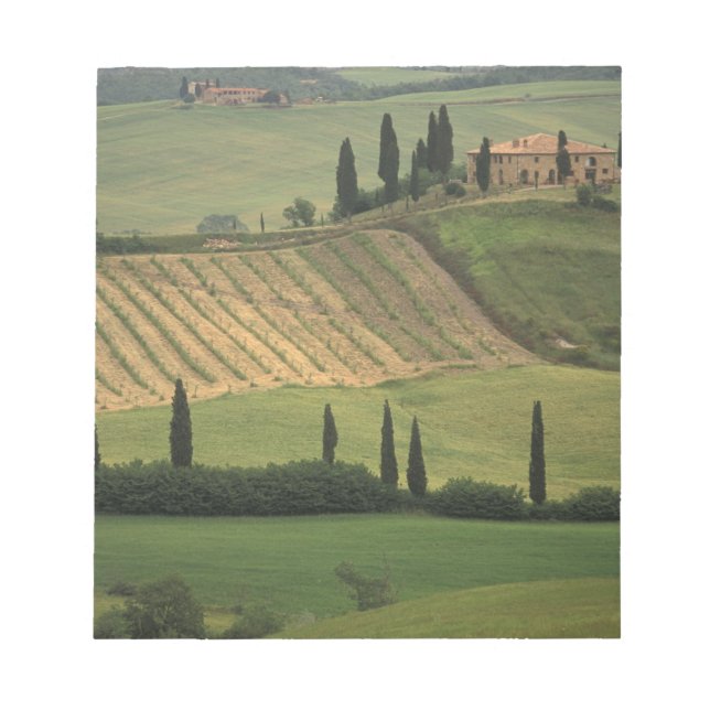 Europa, Italien, Toskana, Val d'Orcia, Toskana Notizblock (Vorderseite)