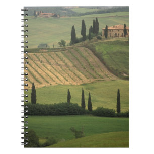 Europa, Italien, Toskana, Val d'Orcia, Toskanisch Notizblock