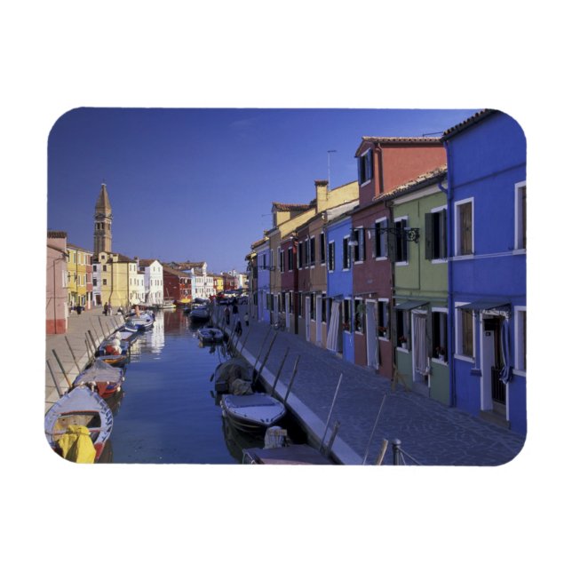 Europa, Italien, Venedig, Murano Island, farbenfro Magnet (Horizontal)