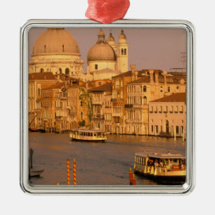 Europa, Italien, Venetien, Venedig. Sonnenuntergan Silbernes Ornament