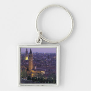 Europa, Italien, Verona, Blick vom Castel S. Schlüsselanhänger