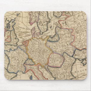 Europa-Karte Mousepad
