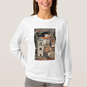 Europa, Kroatien. Die mittelalterliche Stadtmauer T-Shirt