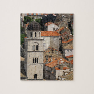 Europa, Kroatien. Mittelalterliche Stadtmauer von