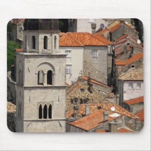 Europa, Kroatien. Mittelalterliche Stadtmauer von Mousepad