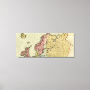 Europa Leinwanddruck