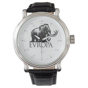 Europa Mammoth Nordic Mythology Viking Pagan Armbanduhr