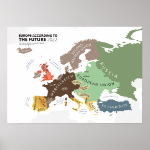 Europa nach der Zukunft 2022 Poster