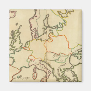 Europa nach Religion 2 Magnet