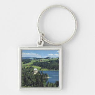 Europa, Österreich, Fuschl. Schloss Fuschl Schlüsselanhänger
