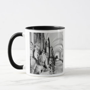 Europa, Österreich, Salzburg. Cherub und Denkmal 2 Tasse