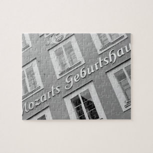 Europa, Österreich, Salzburg. Mozarts Geburtshaus
