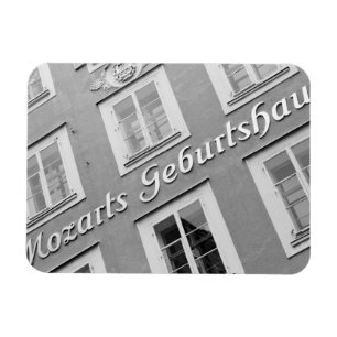 Europa, Österreich, Salzburg. Mozarts Geburtshaus Magnet