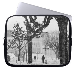 Europa, Österreich, Salzburg. Winter Laptopschutzhülle