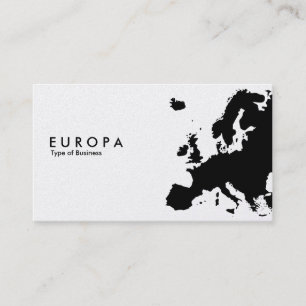 EUROPA - Platin Visitenkarte