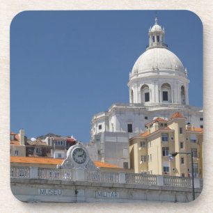 Europa, Portugal, Lissabon (auch Lisboa). Militär Getränkeuntersetzer