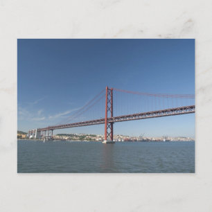 Europa, Portugal, Lissabon (auch Lisboa). Ponte Postkarte