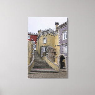 Europa, Portugal, Sintra. Die Pena National 2 Leinwanddruck
