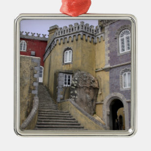 Europa, Portugal, Sintra. Die Pena National 2 Silbernes Ornament