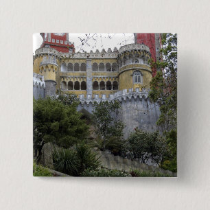 Europa, Portugal, Sintra. Die Pena National 3 Button