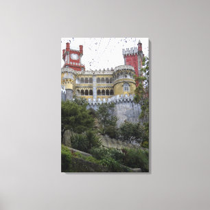 Europa, Portugal, Sintra. Die Pena National 3 Leinwanddruck