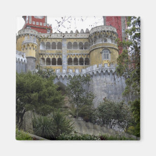 Europa, Portugal, Sintra. Die Pena National 3 Magnet