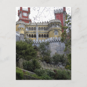Europa, Portugal, Sintra. Die Pena National 3 Postkarte