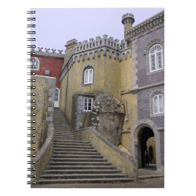 Europa, Portugal, Sintra. Pena National 2 Notizblock (Vorderseite)
