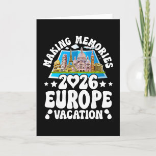 Europa-Reise 2026 Sommerferien Erinnerungen schaff Karte